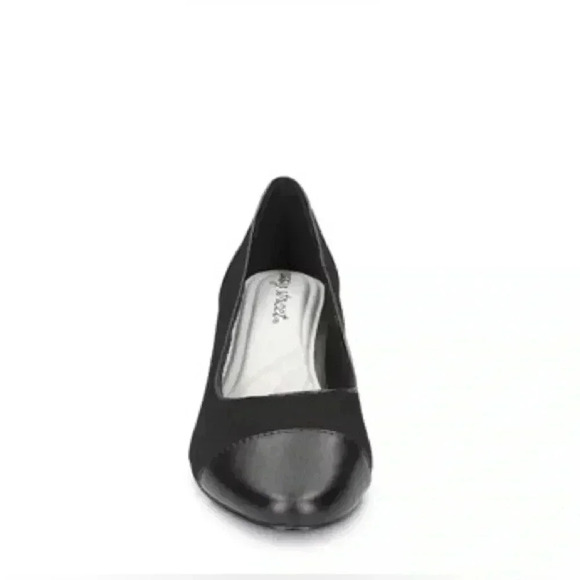 Easy Street Corpcore Wes Block Heel Padded Footbed Pump Black Size 11 - Picture 4 of 6
